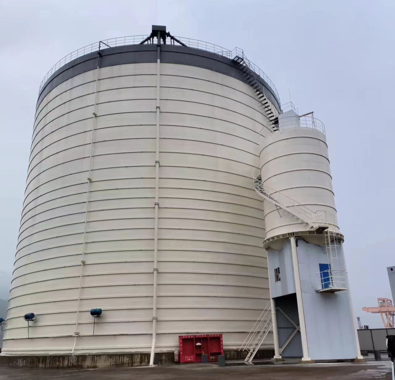 栾城10万吨水泥钢板库