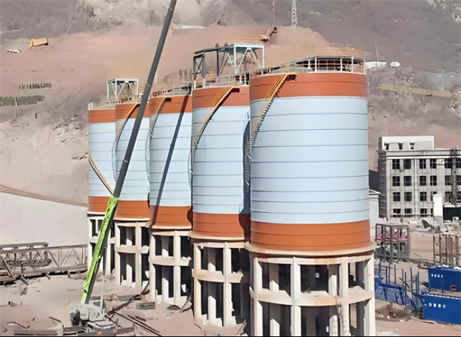 栾城高架钢板仓