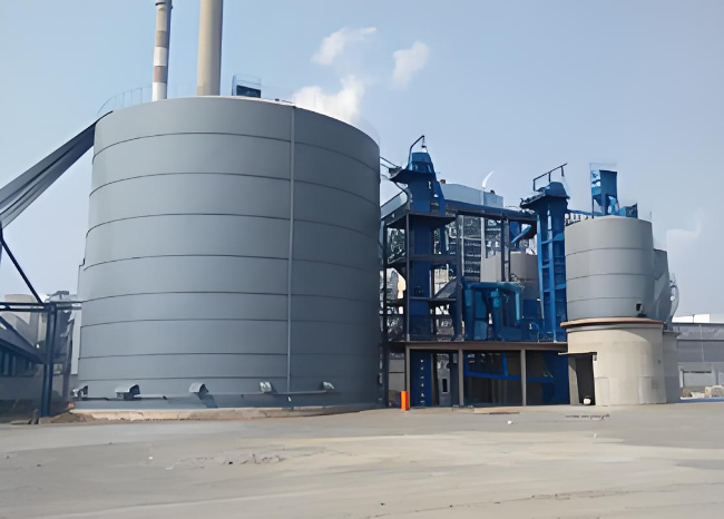 栾城1万吨钢板仓