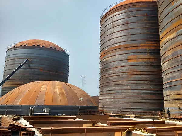 栾城焦粉钢板仓